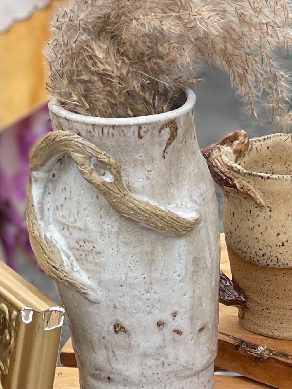 Handmade Ceramic Serving Trade - Picture 2 of 3